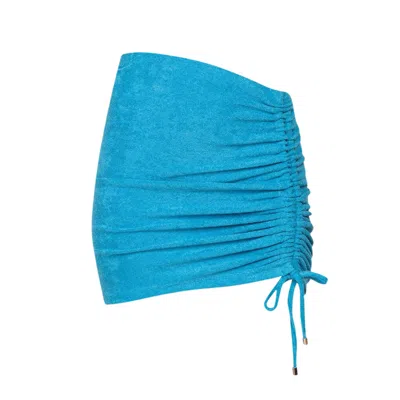Cliche Reborn Women's Blue Short Beach Skirt