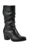 Cliffs By White Mountain Angelie Slouch Boot In Black