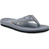 Cliffs By White Mountain Bays Flip Flop Sandal In Light Blue Floral Print