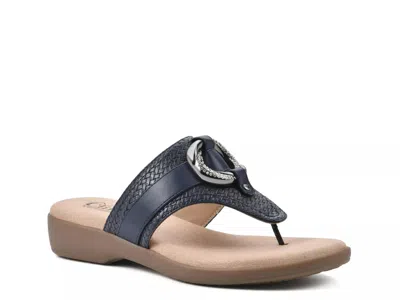 Cliffs By White Mountain Benedict Sandal In Blue