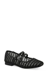 Cliffs By White Mountain Besnik Mary Jane Flat In Black Fabric