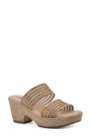 Cliffs By White Mountain Bia Espadrille Platform Sandal In Tan/mesh