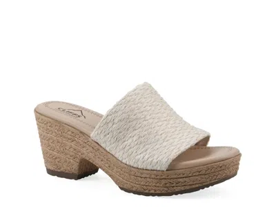 Cliffs By White Mountain Biancia Espadrille Platform Sandal In Brown