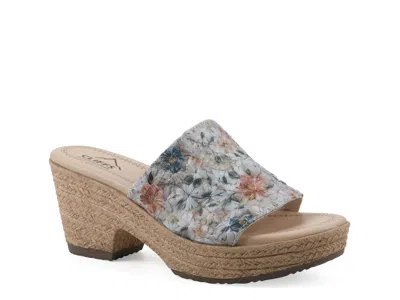 Cliffs By White Mountain Biancia Espadrille Platform Sandal In Brown
