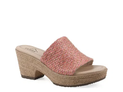 Cliffs By White Mountain Biancia Espadrille Platform Sandal In Brown