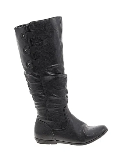 Pre-owned Cliffs By White Mountain Boots In Black