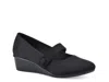 Cliffs By White Mountain Wide Width Brightly Wedge Pump In Black