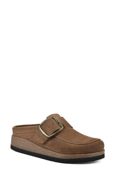 Cliffs By White Mountain Bueno Mule In Chestnut Suede