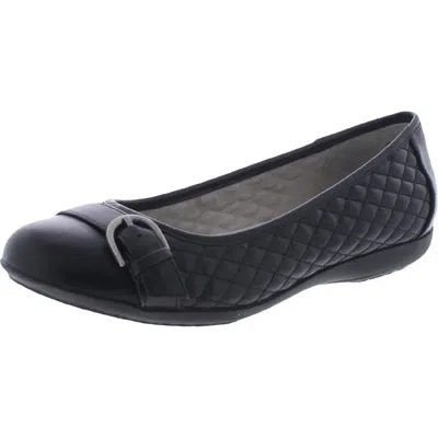 Cliffs By White Mountain Cadie Womens Quilted Leather Ballet Flats In Multi