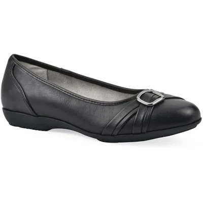 Cliffs By White Mountain Calming Womens Embellished Man Made Flat Shoes