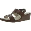 Cliffs By White Mountain Candea Slingback Wedge Sandal In Multi