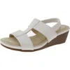 Cliffs By White Mountain Candea Slingback Wedge Sandal In White