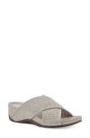 Cliffs By White Mountain Candelle Wedge Sandal In Sand Nubuck