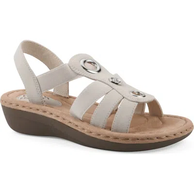 Cliffs By White Mountain Casimir Grommet Stud Wedge Sandal