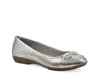 Cliffs By White Mountain Cheryl Ballet Flat In Silver