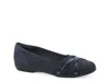 Cliffs By White Mountain Chic Ballet Flat In Blue