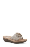 Cliffs By White Mountain Wide Width Chill Wedge Sandal