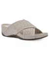 Cliffs By White Mountain Candelle Wedge Sandal In Sand Nubuck