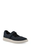 Cliffs By White Mountain Double Mary Jane Sneaker In Navy Sueded Smooth