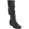 Cliffs By White Mountain Duration Womens Wide Calf Faux Leather Knee-high Boots In Multi