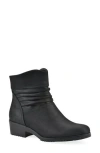 Cliffs By White Mountain Durbon Scrunch Bootie In Black