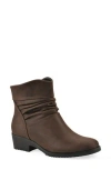 Cliffs By White Mountain Durbon Scrunch Bootie In Brown