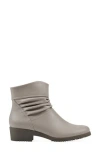Cliffs By White Mountain Durbon Scrunch Bootie In Light Taupe Smooth