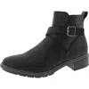 Cliffs By White Mountain Elie Womens Zip Up Slip On Ankle Boots In Multi