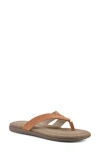 Cliffs By White Mountain Fateful Flip Flop In Orange/nubuck