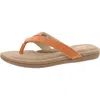 Cliffs By White Mountain Fateful Womens Thong Flat Thong Sandals In Orange