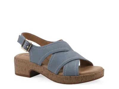 Cliffs By White Mountain Finnlee Platform Sandal In Purple