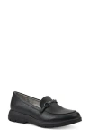 Cliffs By White Mountain Flow Bit Loafer In Black Smooth