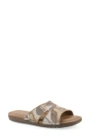 Cliffs By White Mountain Frankly Slide Sandal In Multi