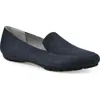 Cliffs By White Mountain Gallant Loafer In Navy Suedette
