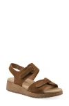 Cliffs By White Mountain Gelato Wedge Sandal In Whiskey Suede