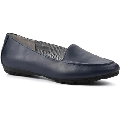 Cliffs By White Mountain Gracefully Womens Solid Man Made Flat Shoes In Multi