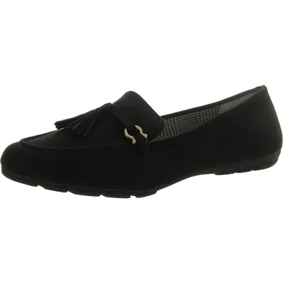 Cliffs By White Mountain Gush Womens Round Toe Flats Loafers In Black