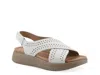 Cliffs By White Mountain Haniya Platform Sandal In White