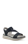 Cliffs By White Mountain Hapford Sandal In Navy Nubuck