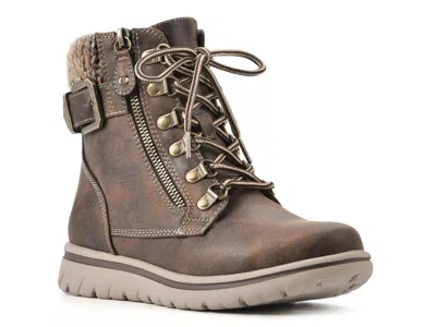 Cliffs By White Mountain Hearty Hiking Boot In Brown