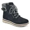 Cliffs By White Mountain Hearten Knit Collar Boot In Multi