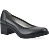 Cliffs By White Mountain Huntor Pump In Black Smooth