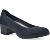 Cliffs By White Mountain Cliffs By White Women's Mountain Huntor Block Heel Pumps In Navy Nylon