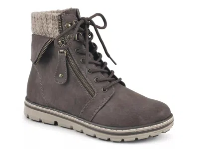 Cliffs By White Mountain Kaylee Hiking Boot In Gray