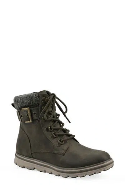 Cliffs By White Mountain Kimmie Knit Cuff Side Zip Boot