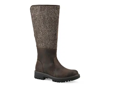 Cliffs By White Mountain Malia Combat Boot In Chocolate