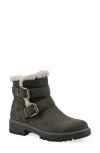 Cliffs By White Mountain Marvin Faux Fur Lined Bootie In Green