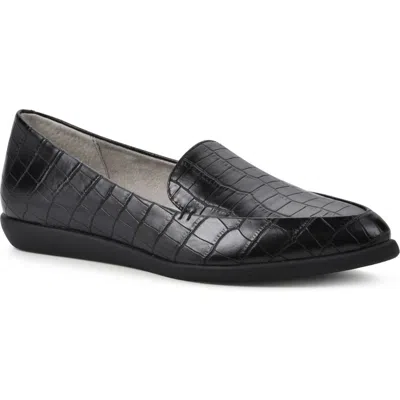 Cliffs By White Mountain Mint Pointed Toe Loafer In Multi