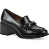 Cliffs By White Mountain Nacho Block Heel Pump In Black Patent