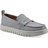 Cliffs By White Mountain Nonna Penny Loafer In Blue Raspberry Burnished